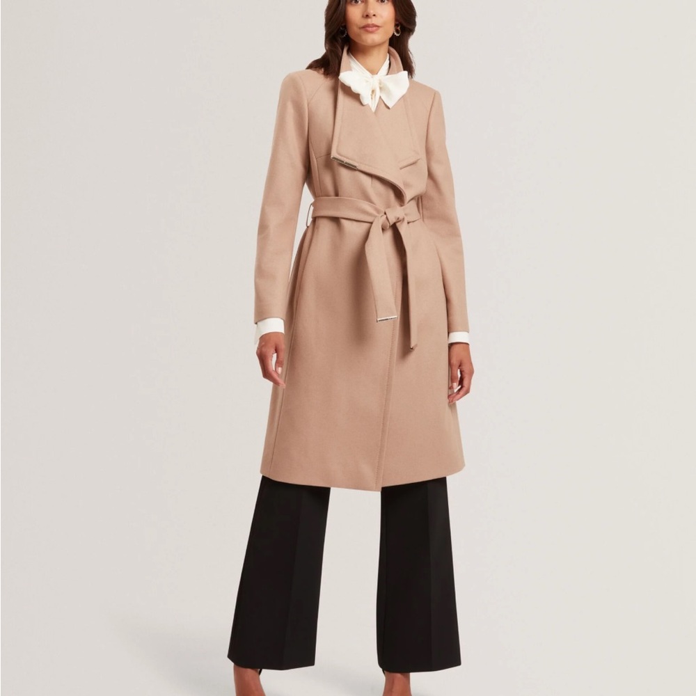 Ted Baker Rose Coat in Camel - TB 2/US 6